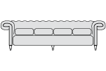 4 Seater Sofa