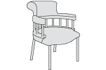 Gainsborough Chair – Traditional Stand